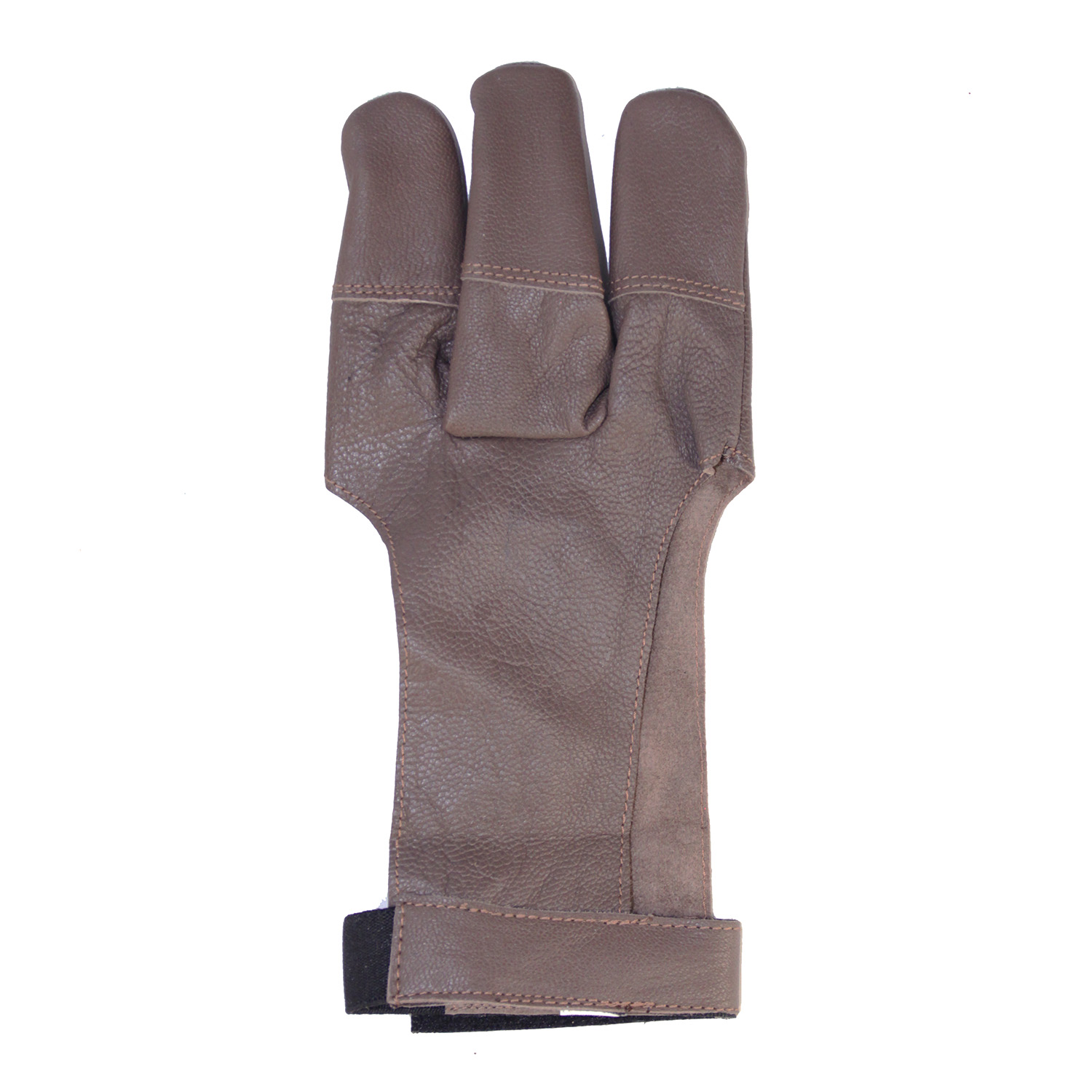 OMP Mountain Man Leather Shooting Glove Brown Large 