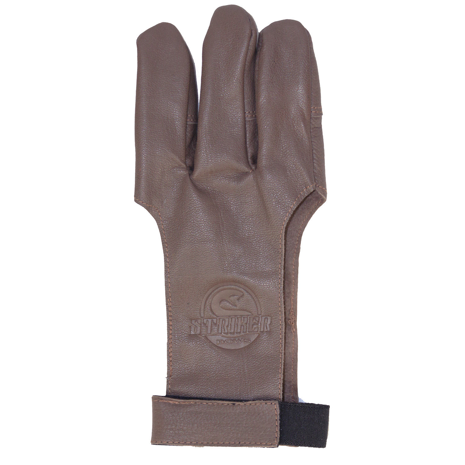 PSE KING Trebark Camo & Leather 3 Finger Shooting Glove sz X-Large NEW 